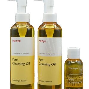 New Korean  Skin Manyo Pure Cleansing Oil Two 6.07fl. oz + 1.8 fl oz bonus